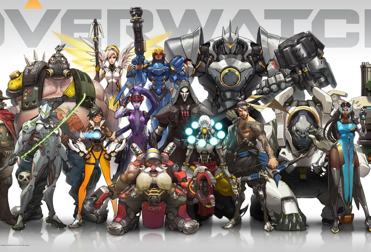 Overwatch Personagens - KeyArt