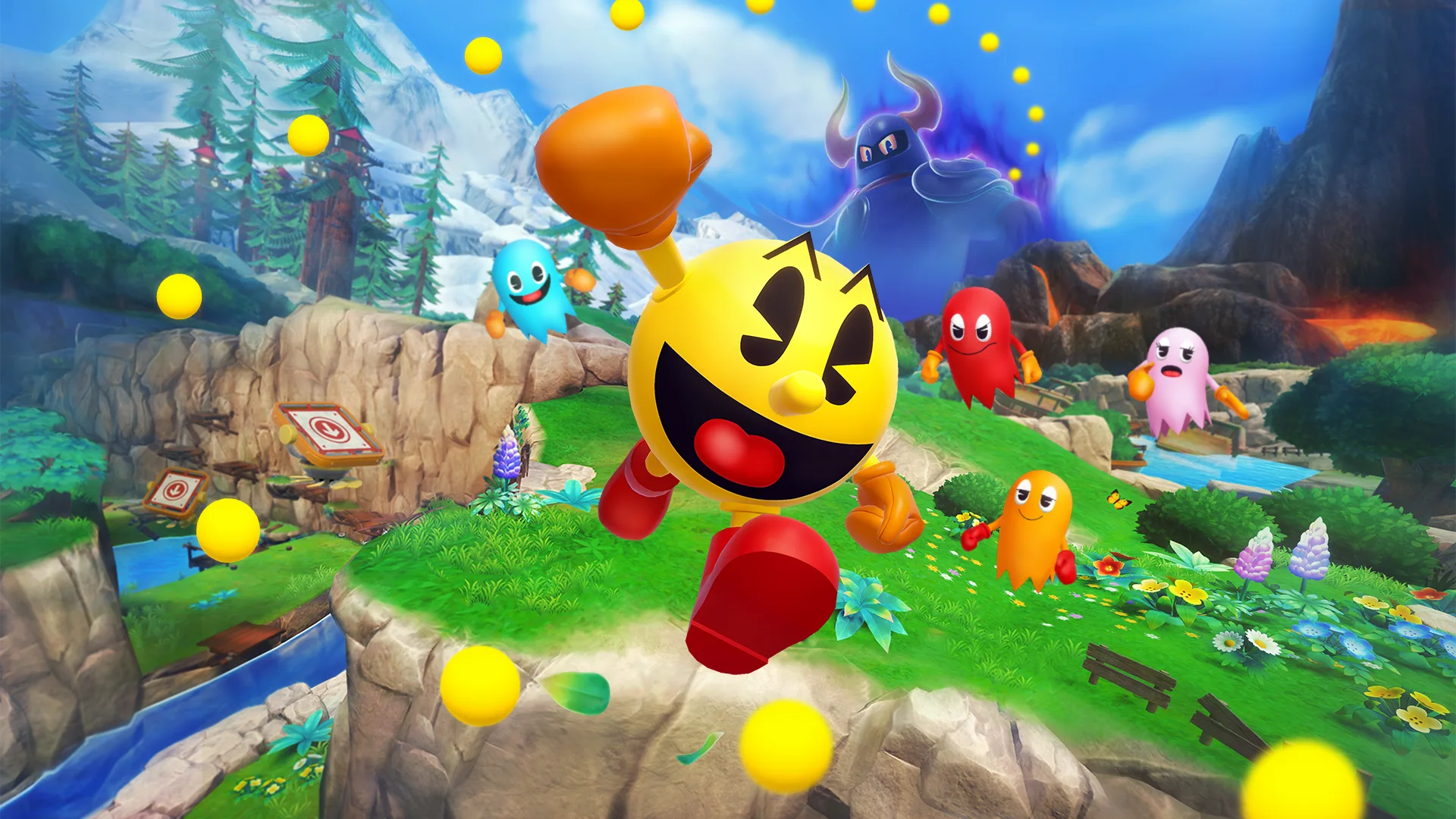 PAC-MAN WORLD 2 Re-PAC recebe novo trailer de gameplay Pac man Wallpaper Capa Full HD