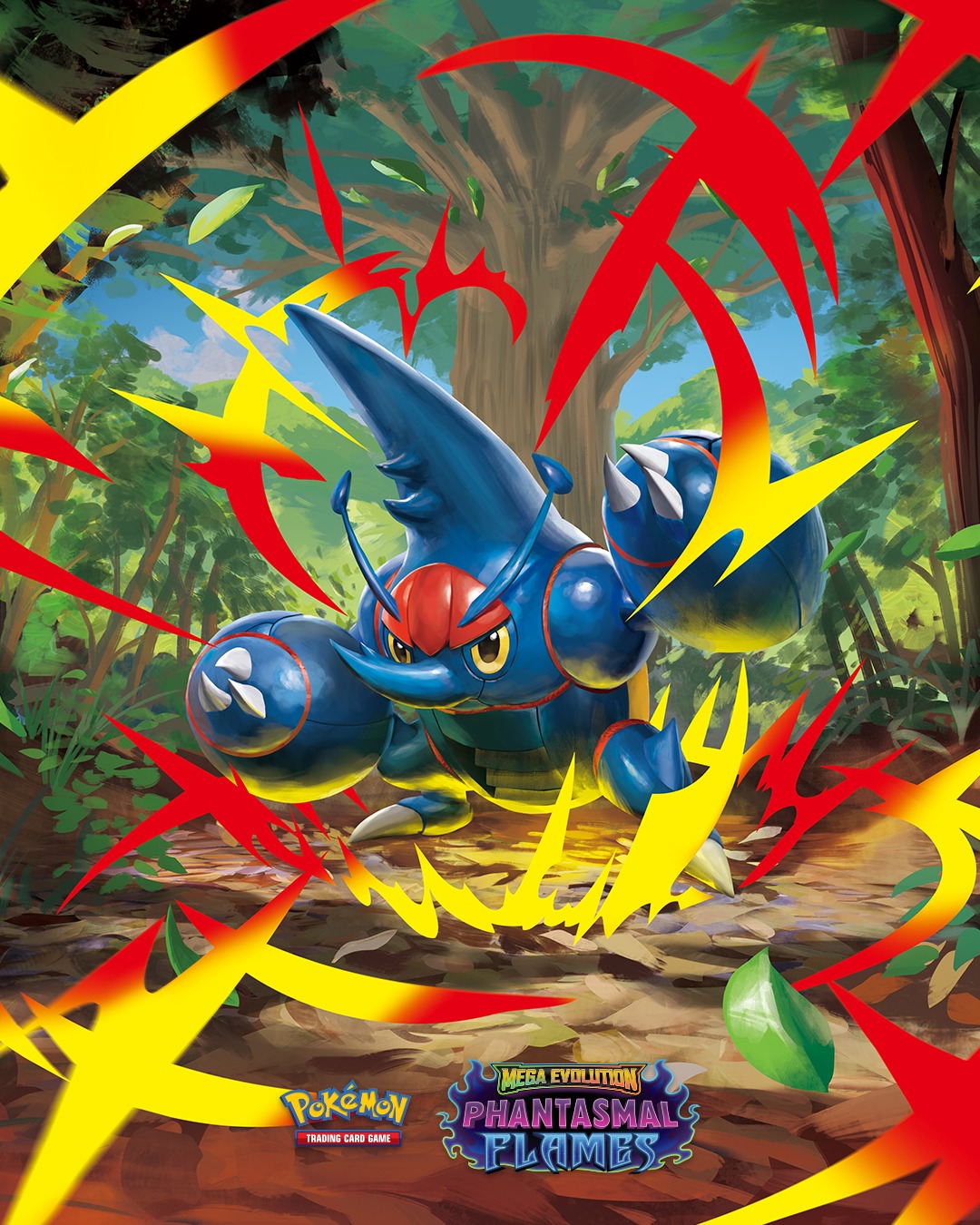 Pokémon Megaevolução Fogo Fantasmagórico Mega Heracross