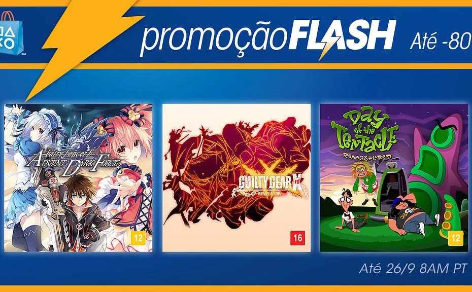 Promoção Flash - PSN Store BR