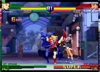 Capcom relançará Street Fighter II, Street Fighter III e Darkstalkers 3 nos arcades japoneses Street Fighter Alpha 3 - Karin vs Sakura