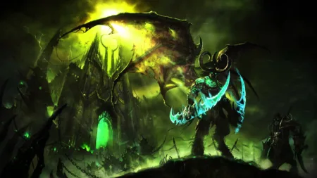 World of Warcraft Legion - Wallpaper Full HD com Illidan - 1920x1080