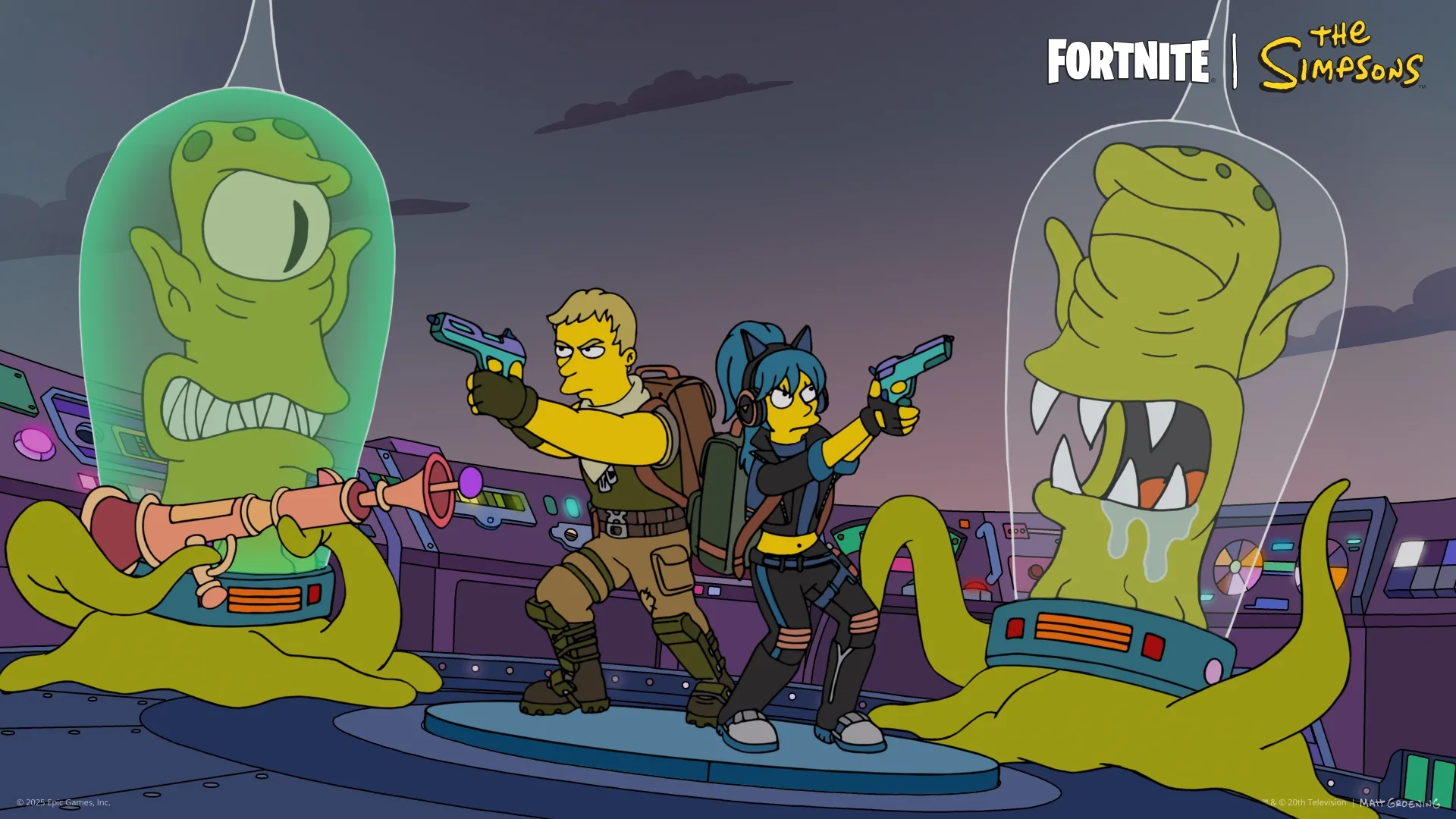 Quando começa a collab de Fortnite x Os Simpsons?