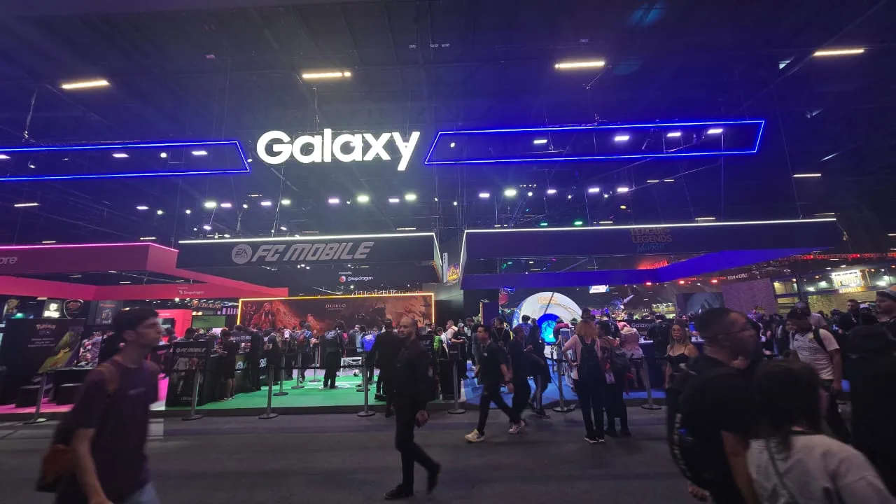 Estande da Samsung na BGS 2025 - 002