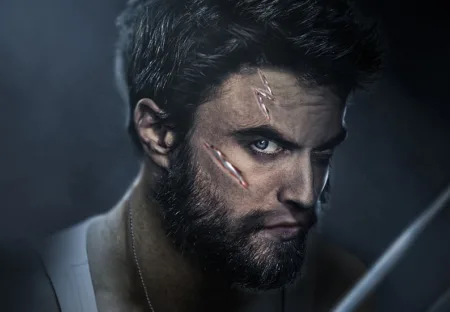 Fanart de Daniel Radfliffe como Wolverine - Topo