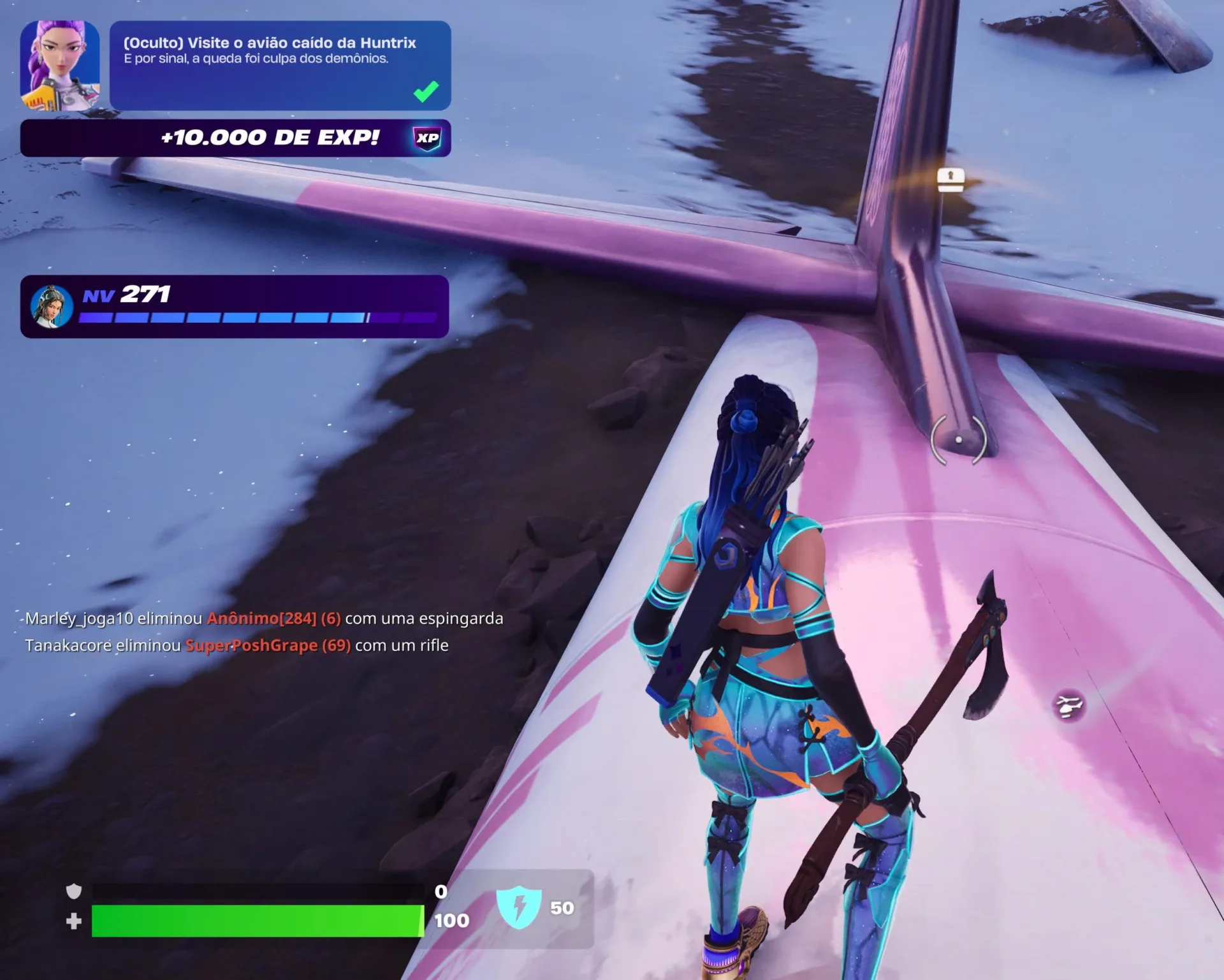 Fortnite - Fazendo as missões das Guerreiras do K-Pop 04