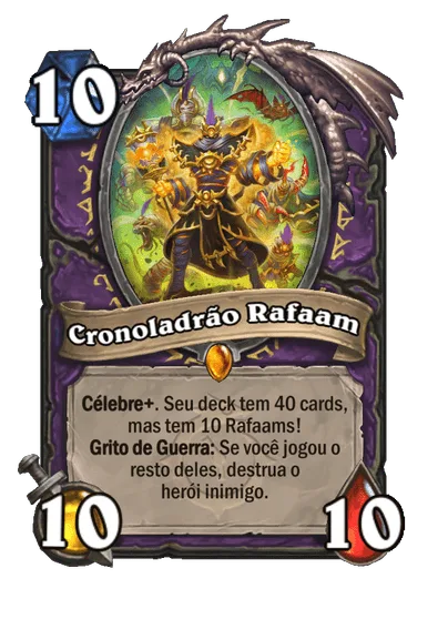 Hearthstone - Cronoladrão Rafaam