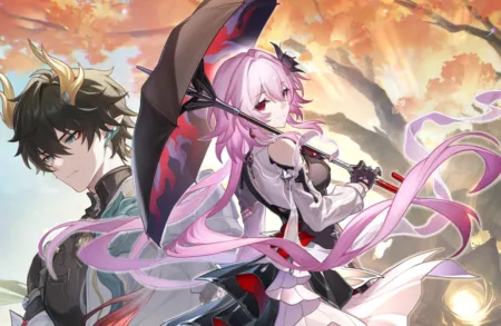 Honkai Star Rail Wallpaper Evernight e Dan Heng