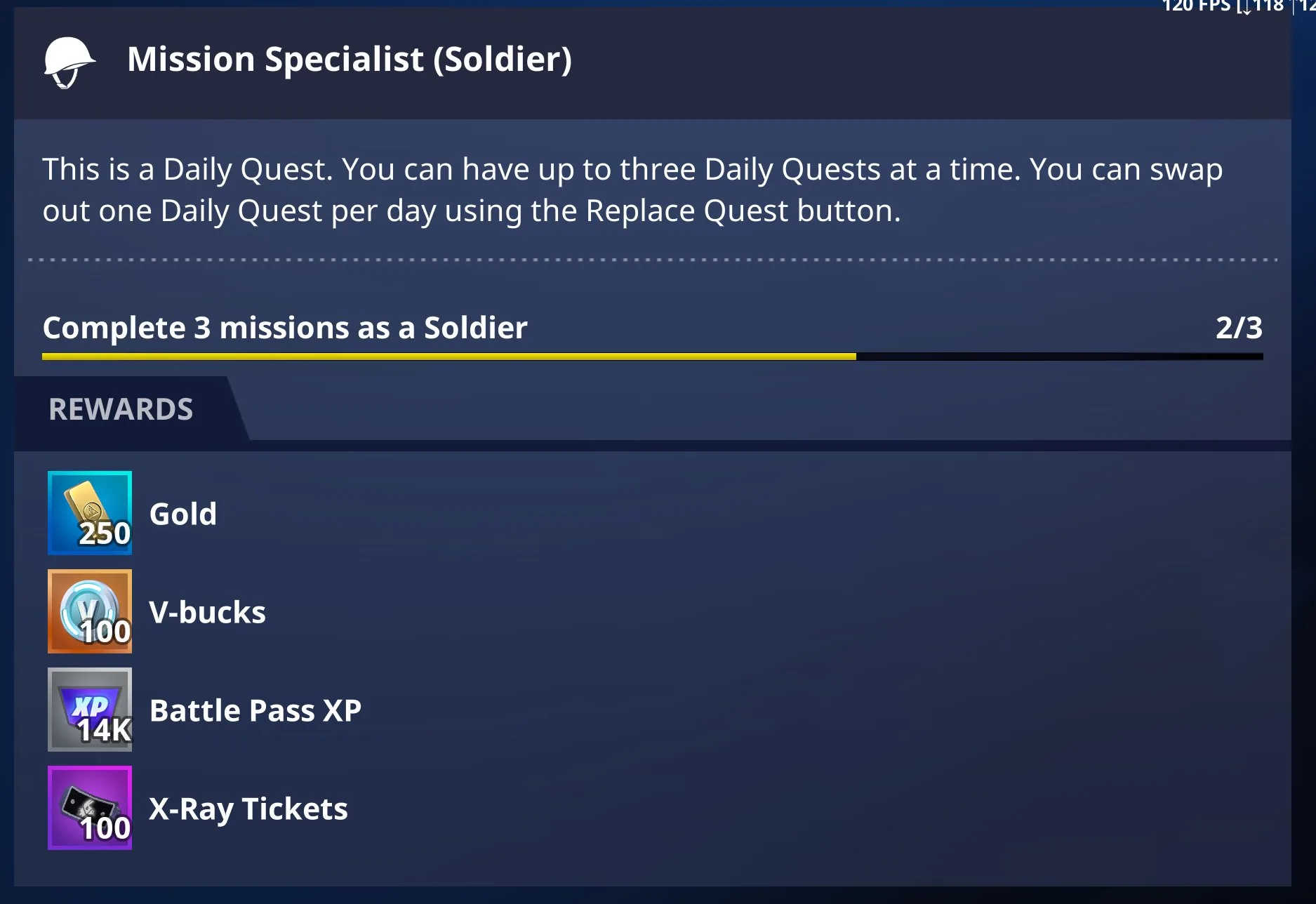 Mudanças nas missões de v-bucks no Fortnite Salve o Mundo