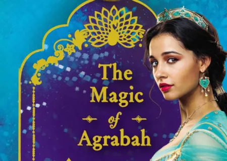 Novo Pôster de Aladdin com Naomi Scott como princesa Jasmine - Topo