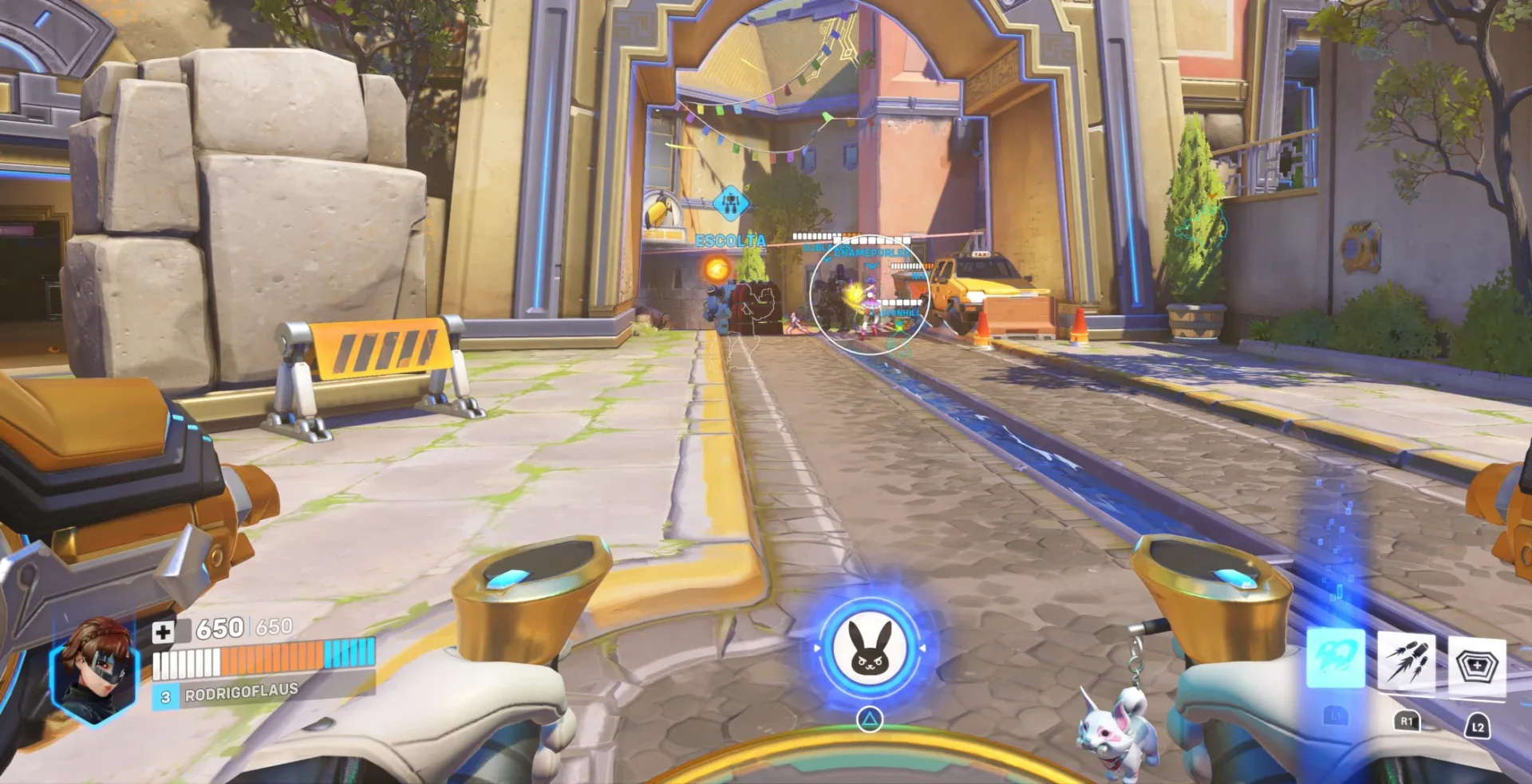 OW2 Jogando com a D.VA em 14-10