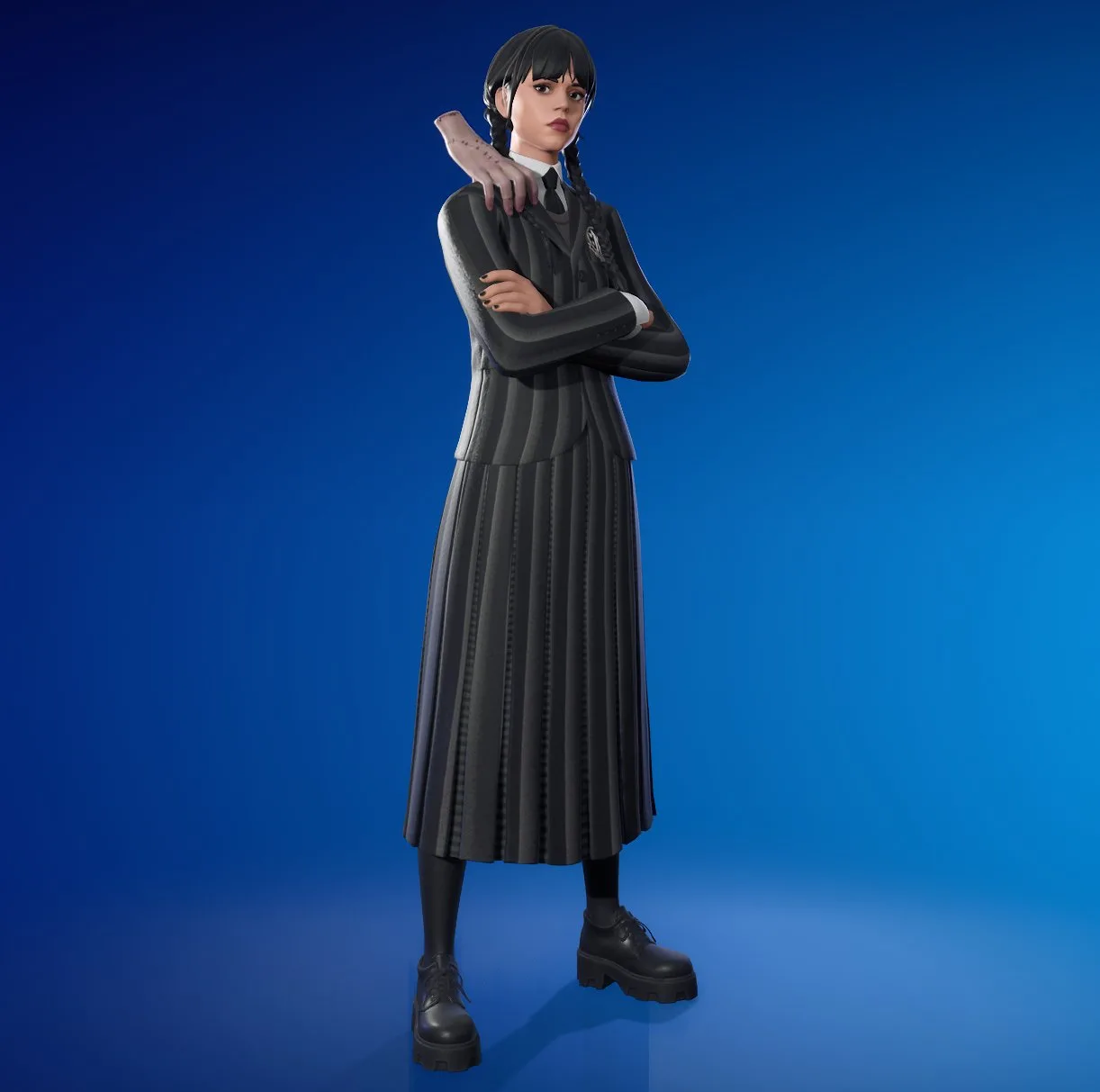 Wandinha em Fortnite 002