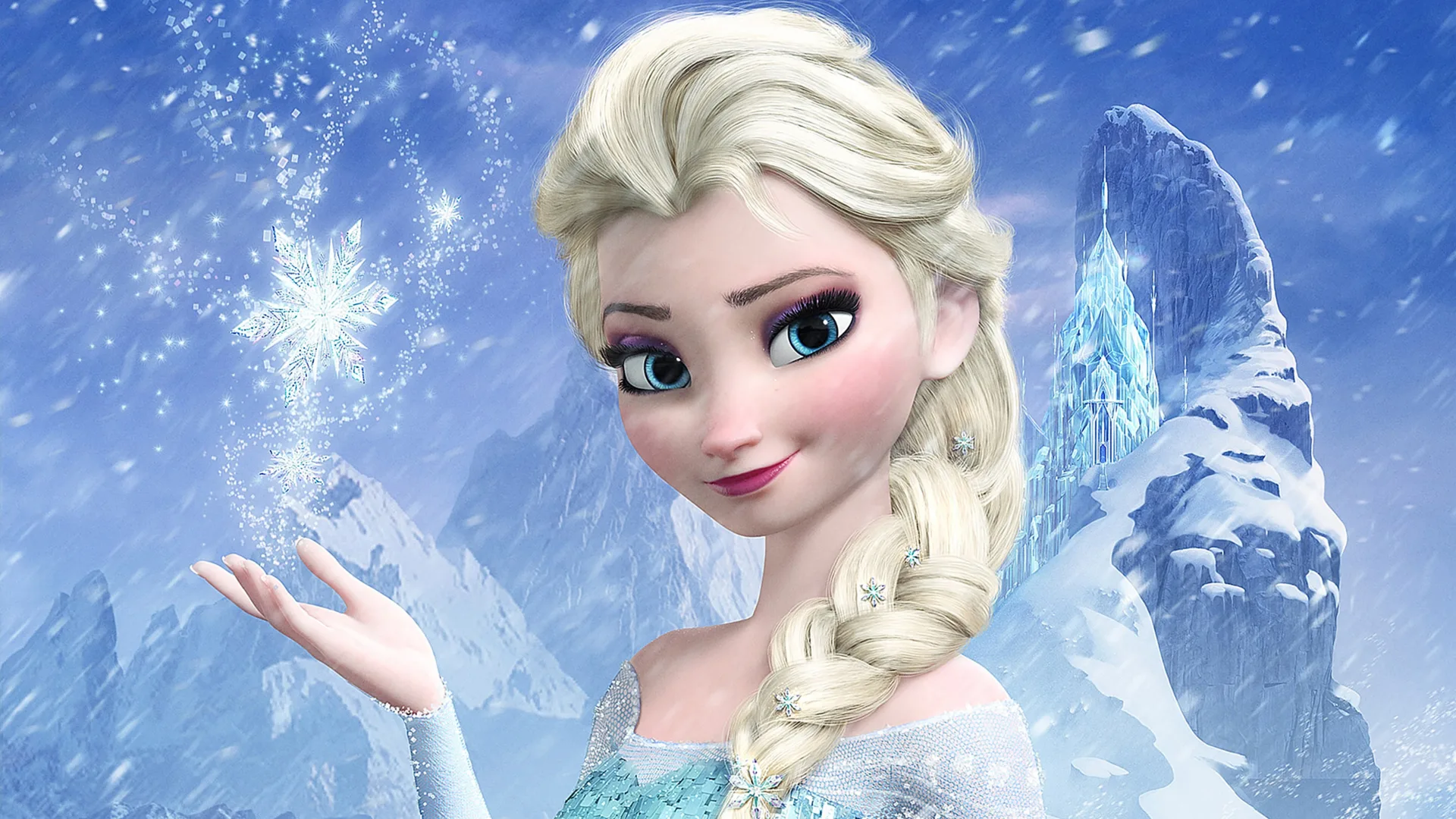 Elsa de Frozen - Disney Wallpaper Full HD 4K