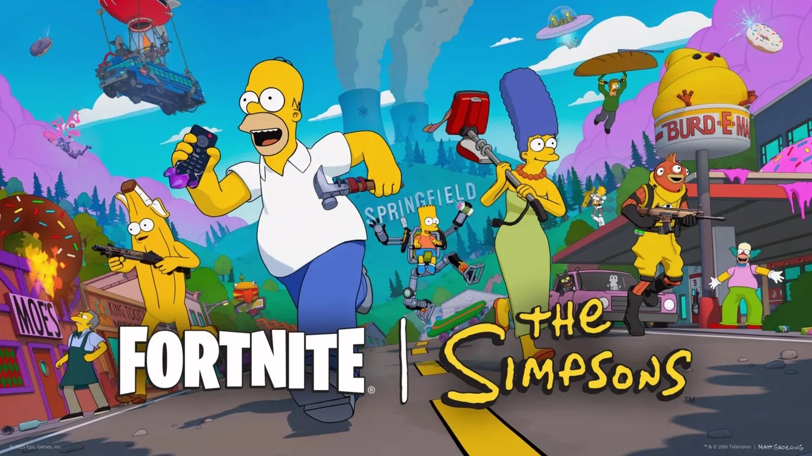 Fortnite capa 01-11 Simpsons