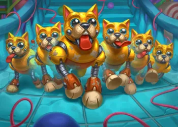 Hearthstone Alvoroço de Controle Remoto Art 01