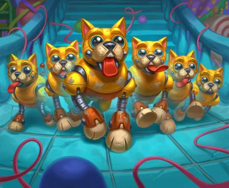 Deck de Hearthstone – Face Hunter (Caçador), do jakeypoo (Meta de Através dos Percursos Temporais) Hearthstone Alvoroço de Controle Remoto Art 01