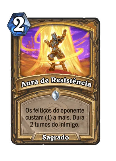 Hearthstone - Aura de Resistência