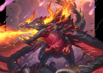 Progressão de Hearthstone: Primeiras Ranqueadas e recompensas da nova expansão Hearthstone - Fyrakk the Blazing capa