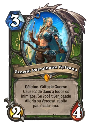 Hearthstone - General Patrulheira Sylvana 01