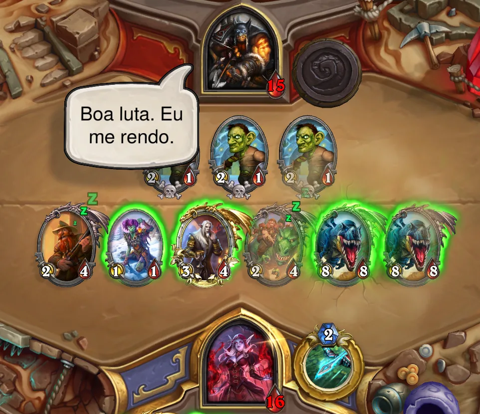 Hearthstone - Jogando com os Branns