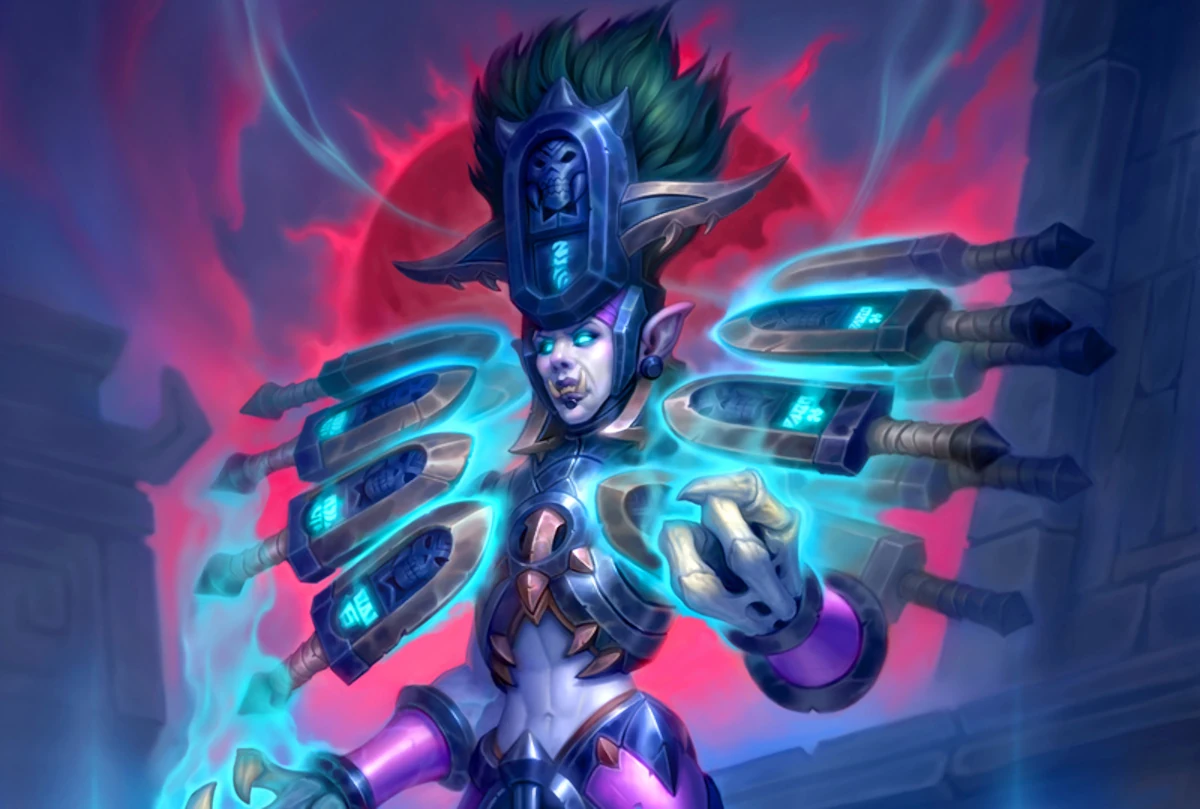 Hearthstone Talanji of the Graves Art capa