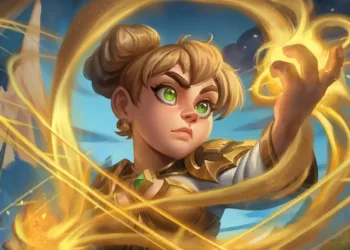 Hearthstone: Veja novos decks do meta de Através dos Percursos Temporais Hearthstone - Timewalker Chromie Art capa