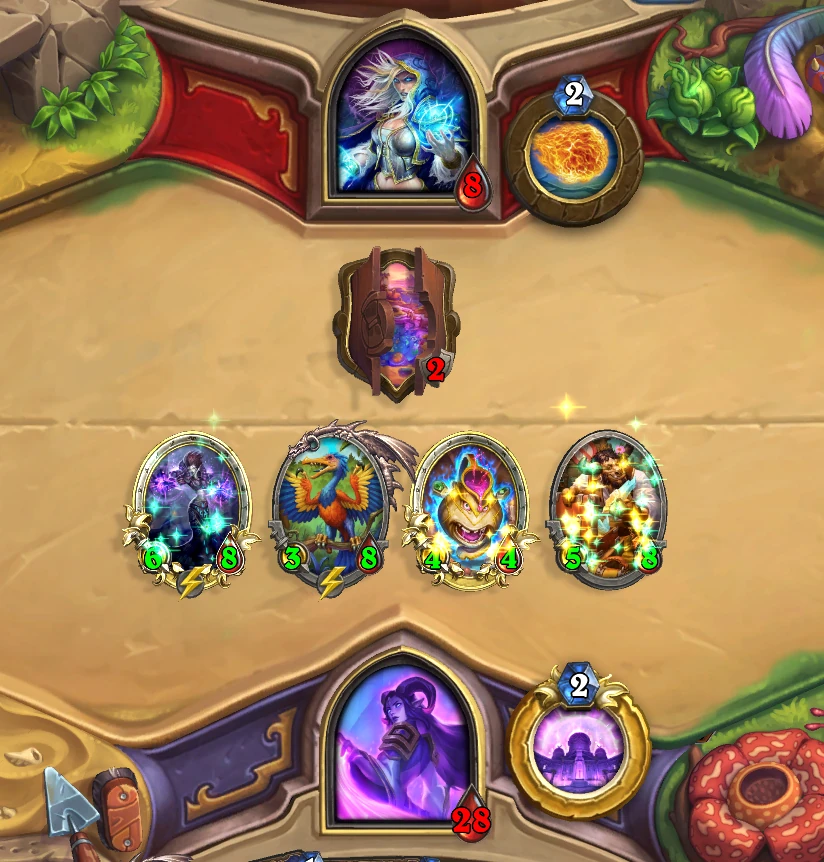 Hearthstone testando deck de Priest no início de novembro 001