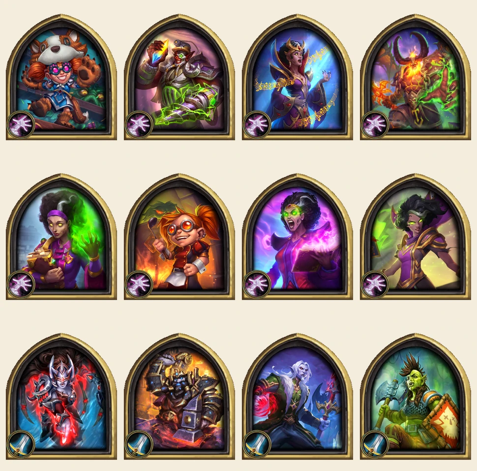 Heróis possíveis do novo evento de Hearthstone 07