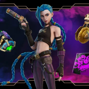 Jinx em Fortnite - Wallpaper Capa 001