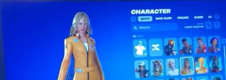 Novos personagens do Capítulo 7 de Fortnite, com a Beatrix Kiddo, de Kill Bill - 001