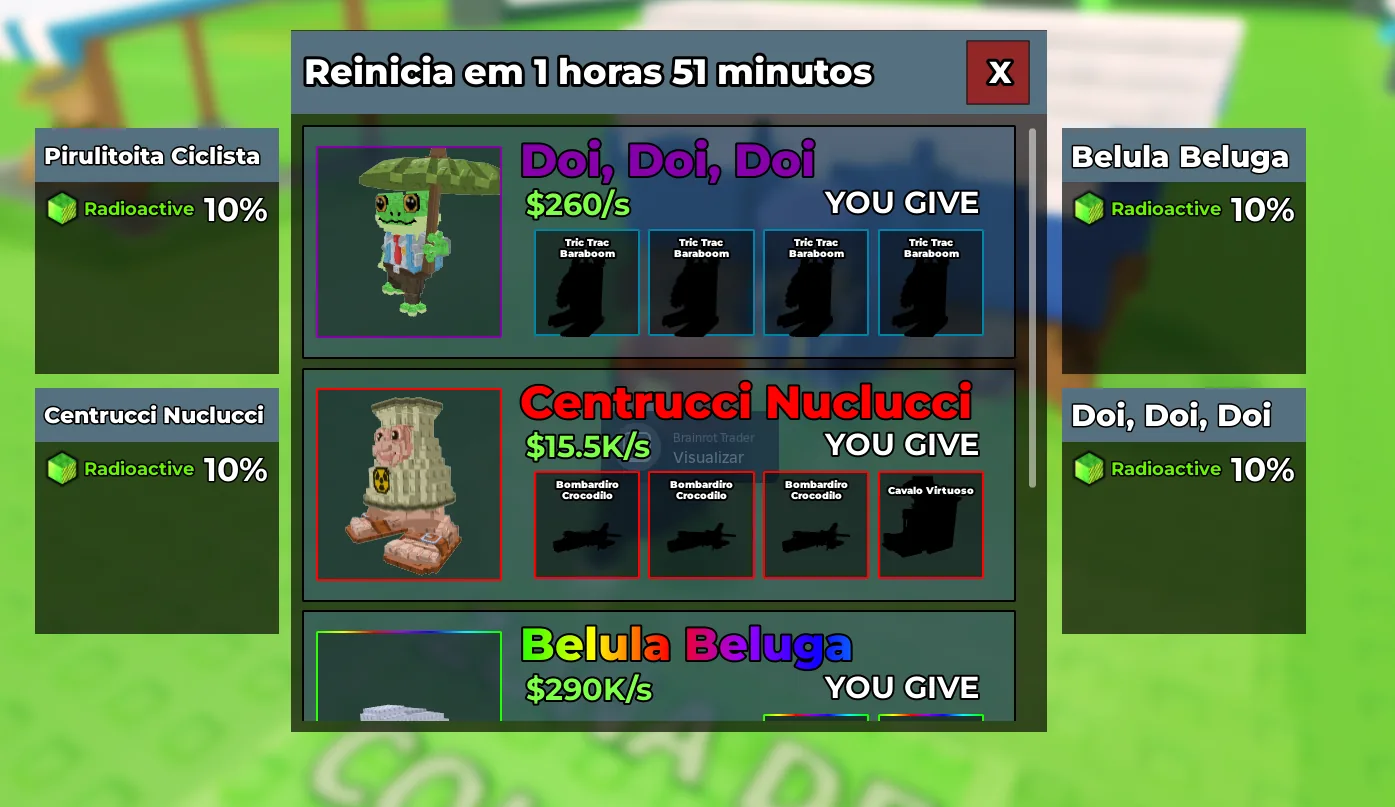 Roblox Roube um Brainrot - Centrucci Nuclucci 001