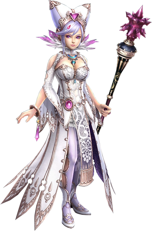 Zelda - Cia White Witch and Scepter - Cetro