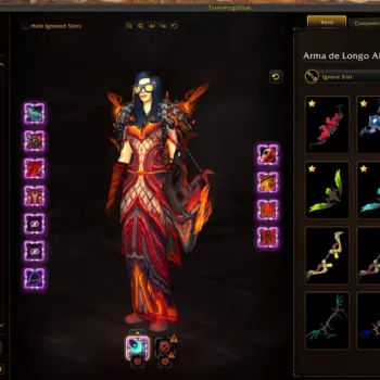 teste de transmog em Wow Midnight 002