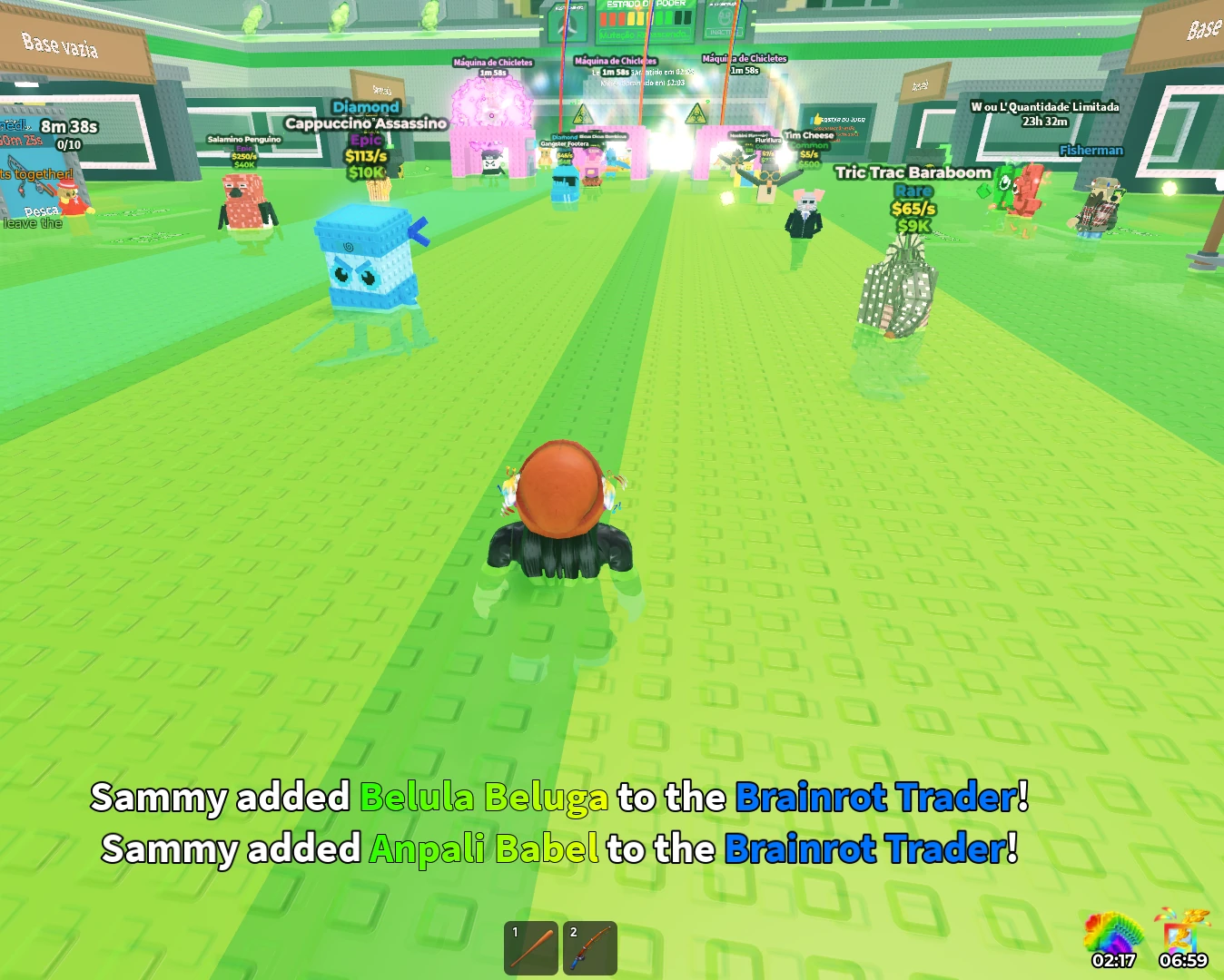 Evento Brainrot hoje, 02 de dezembro - terça dos Tacos 002