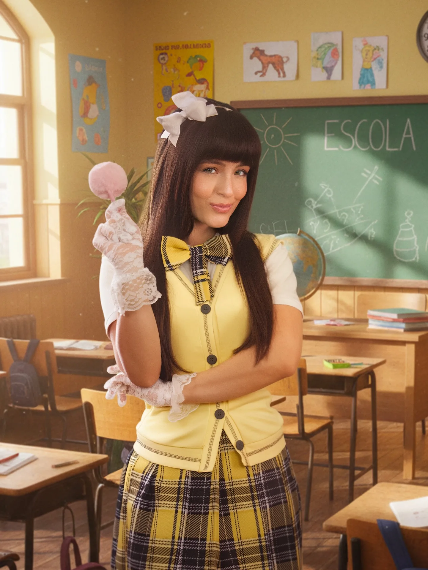 Larissa Manioela relembra a Maria Joaquina, de Carrossel - 003