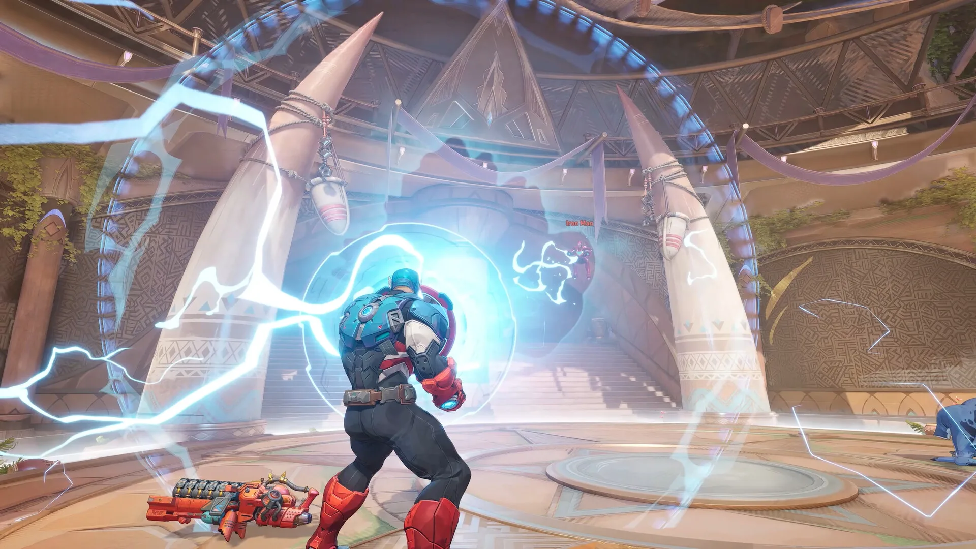 Marvel Rivals Capitão América Screen