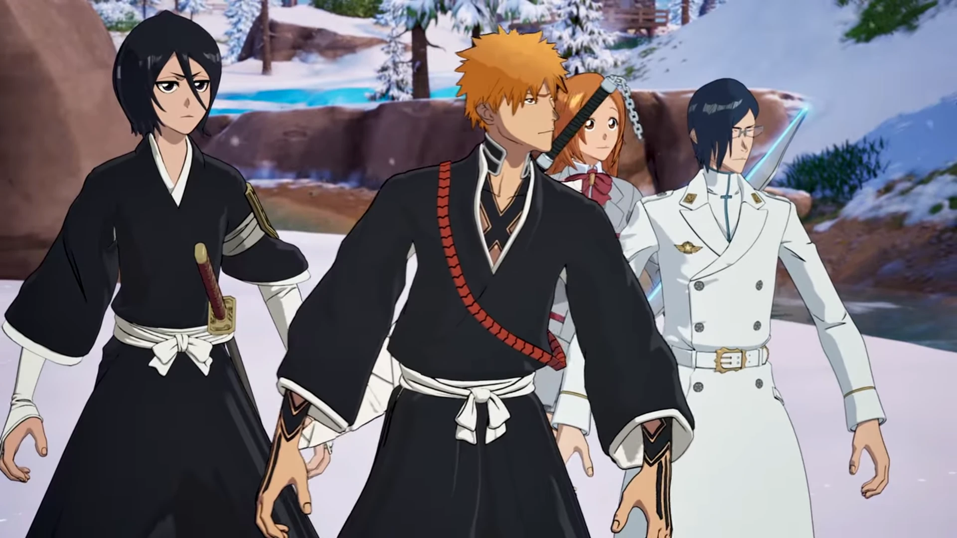 Bleach em Fortnite ganha trailer e data de lançamento; mais detalhes Personagens de Bleach em Fortnite capa 19-12