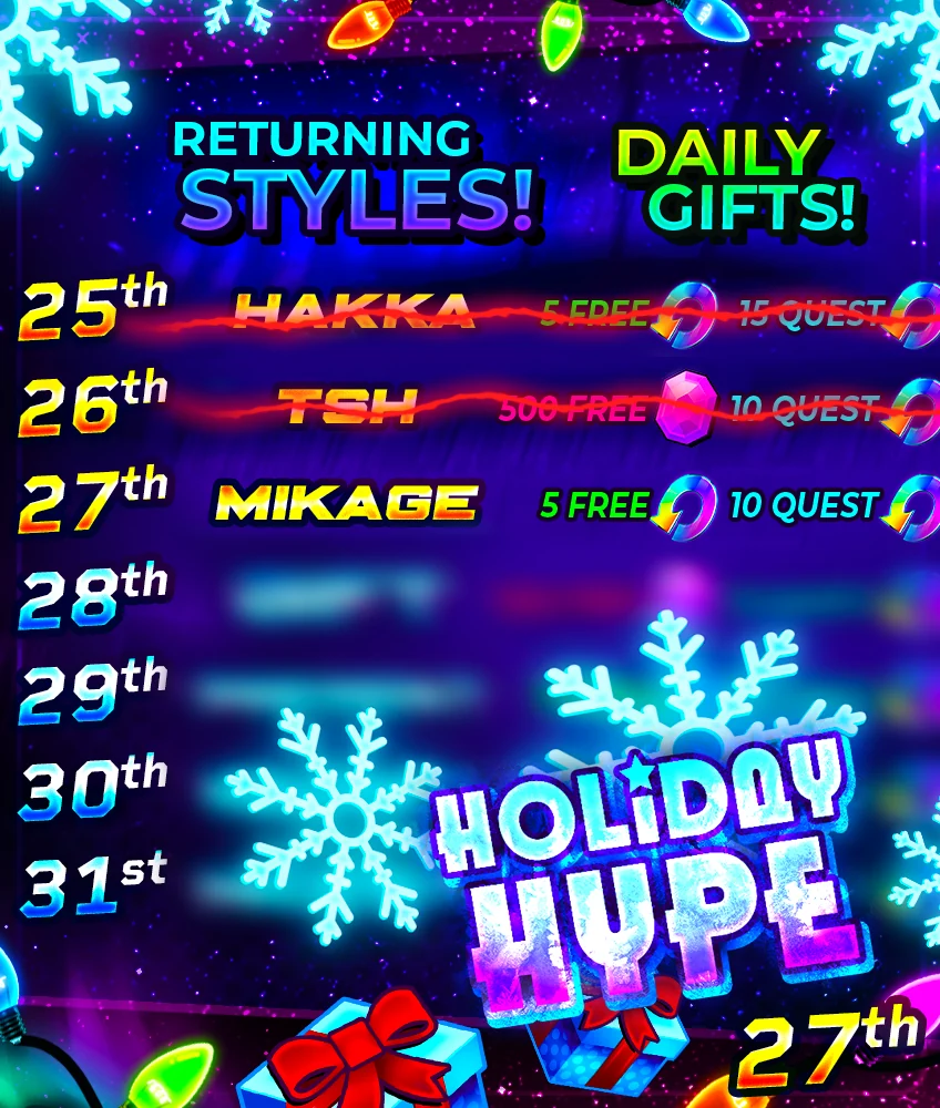 Programação de recompensas do Lendas do Voleibol - Natal 2025