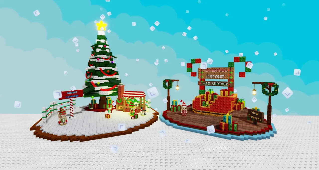 Roblox Grow a Garden: Novo horário do evento deste sábado, 13 de dezembro (Crescer um Jardim) Roblox Grow a Garden - Crescer um Jardim - capa evento Natal 001