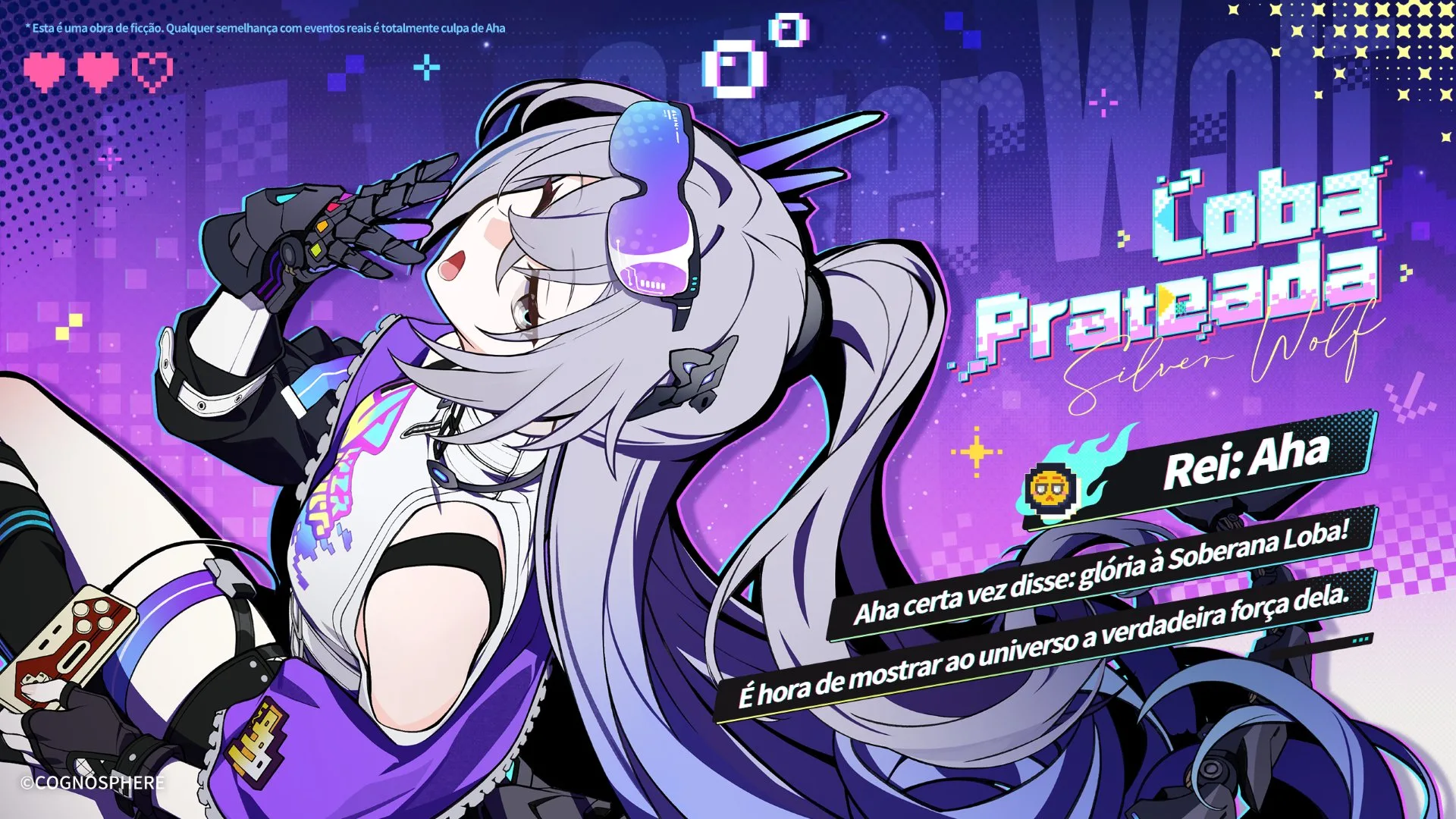 Honkai Star Rail - Loba prateada Aha