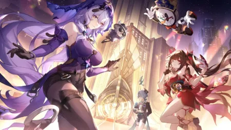 Honkai Star Rail Wallpaper Full HD Cisne Negro, Sparkle - capa 01