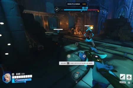 Overwatch 2 - Jogando no PC com a Mercy Sakura 001