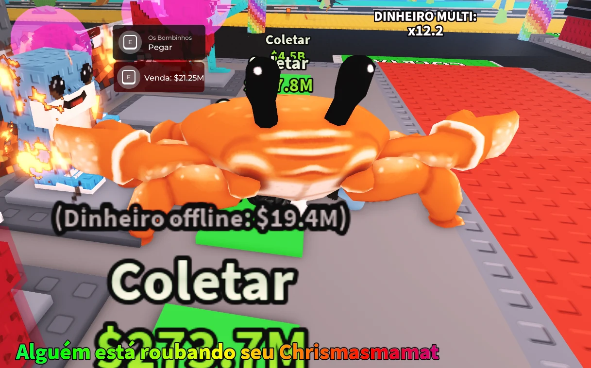 caranguejo no Roube um Brainrot