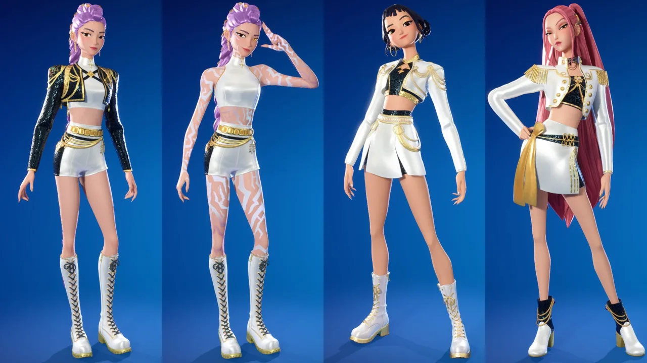 Fortnite K-Pop Demon Hunters New Skins 2026