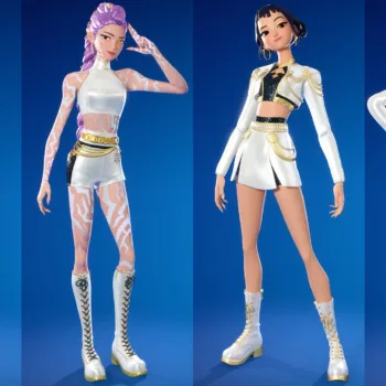 Novas skins das Guerreiras do K-Pop e o Jinu chegarão ao Fortnite Fortnite K-Pop Demon Hunters New Skins 2026