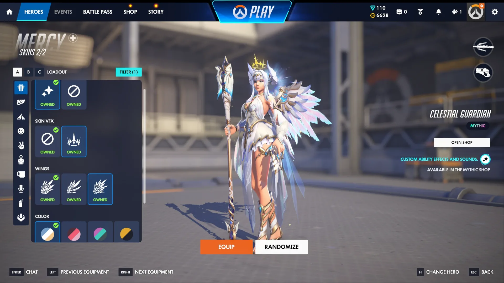 Overwatch 2 Nova skin mítica da Mercy - 2026 - 002