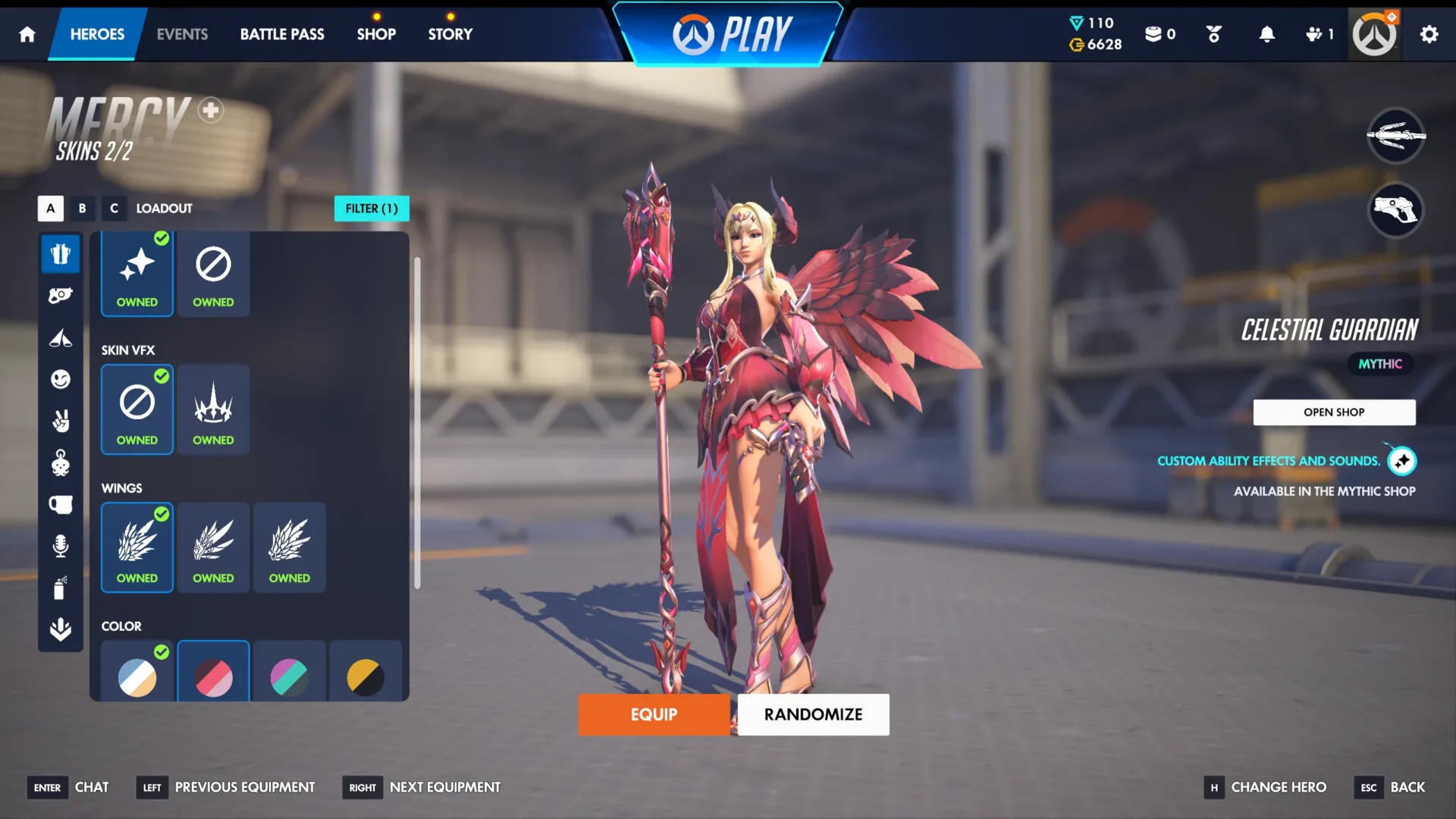 Overwatch 2 Nova skin mítica da Mercy - 2026 - 003
