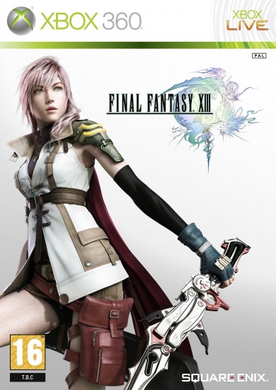 Boxart Final Fantasy XIII européia - X360